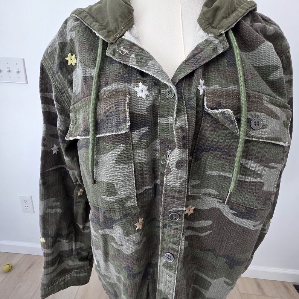 Miss Me Olive Green Jacket